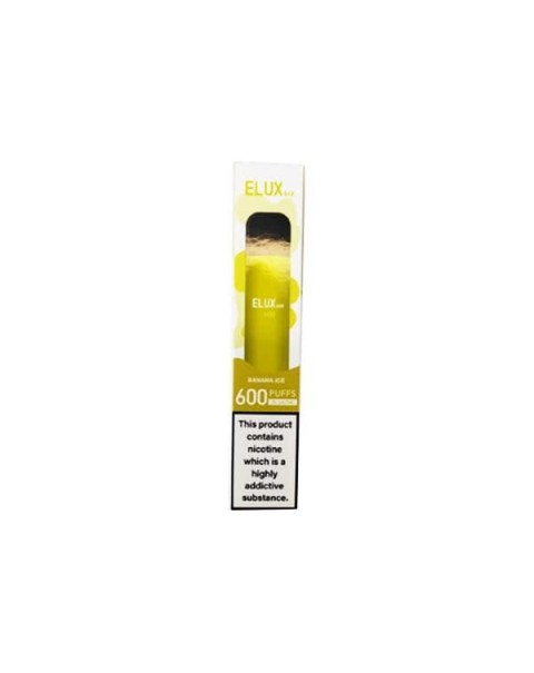 20mg Elux Bar Disposable Vape 600 Puffs