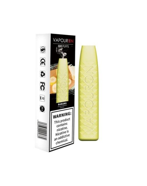 20mg Vapouron Bar Disposable Vape Pod 680 Puffs