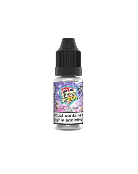 10mg Vape Simply Nic Salts 10ml (50VG/50PG)