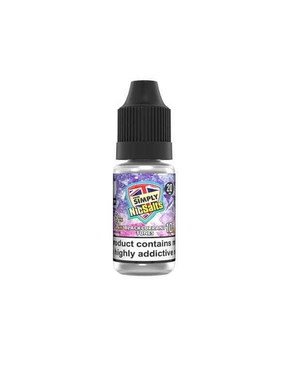 10mg Vape Simply Nic Salts 10ml (50VG/50PG)