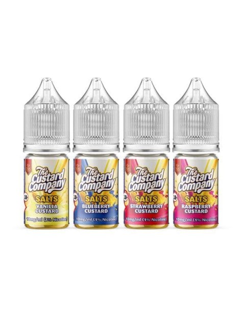 10mg The Custard Company Flavoured Nic Salt 10ml (50VG/50PG)