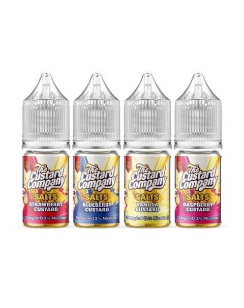 20mg The Custard Company Flavoured Nic Salt 10ml (50VG/50PG)