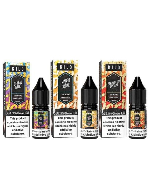 20mg Kilo 10ml Nic Salts (50VG/50PG)