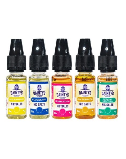 12mg Dainty’s Nic Salt 10ml (50VG/50PG)